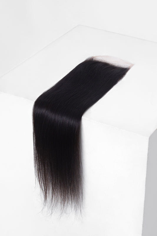 Transparent Swiss Lace Straight Closure