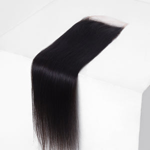 Transparent Swiss Lace Straight Closure